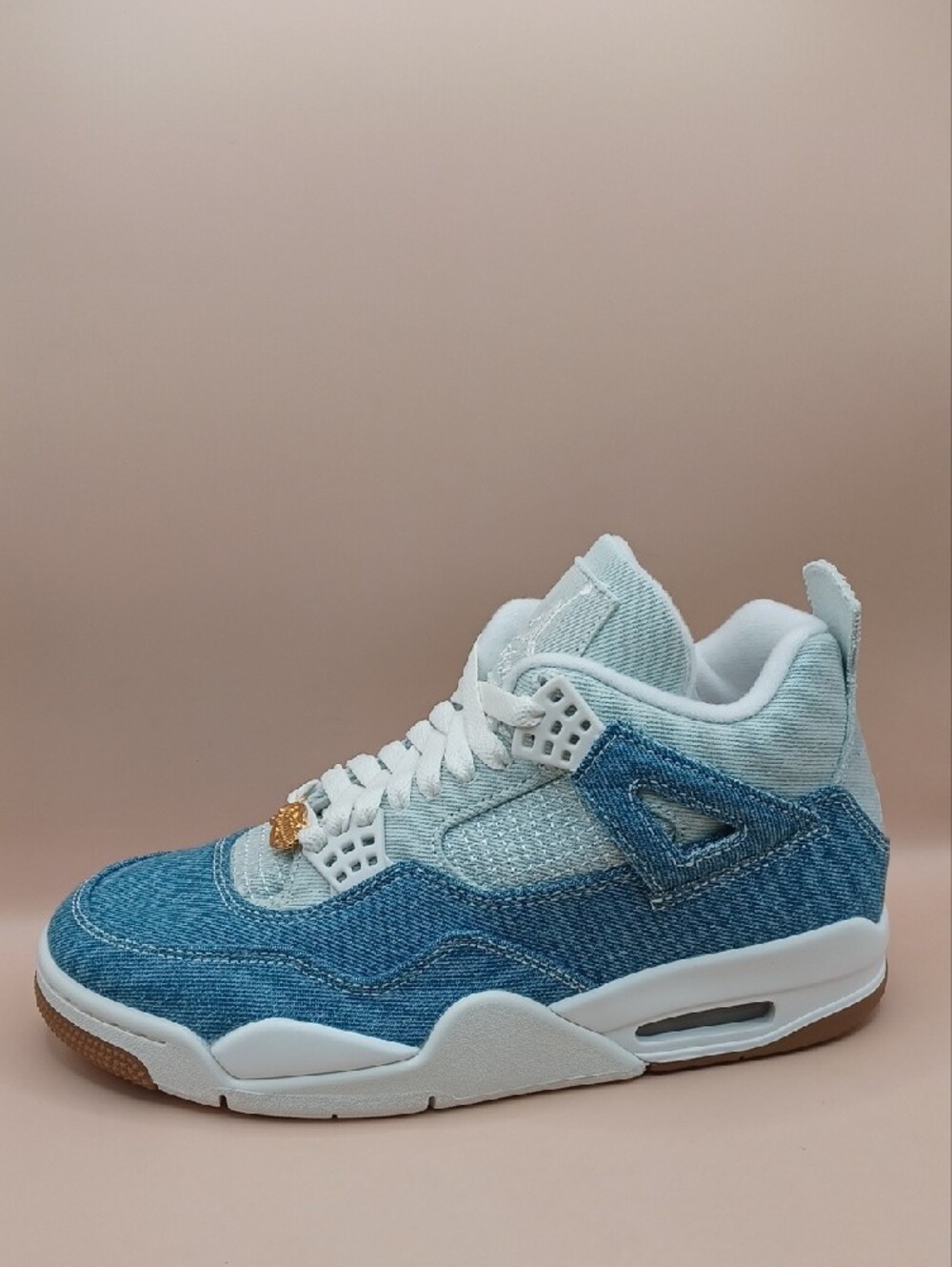 Nike Air Jordan 4 Retro Tex Sneaker-Multi Blue Size W:7.5 M:6 US IB6716-100 - Picture 10 of 15